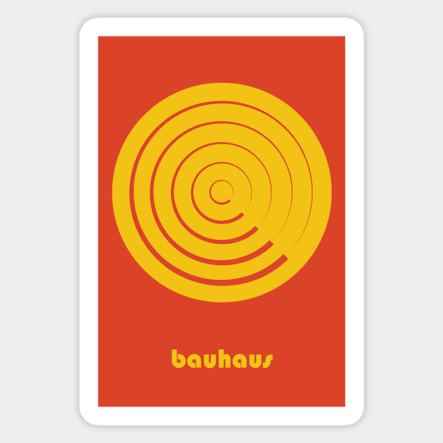 Bauhaus #121 Sticker by GoodMoreInc